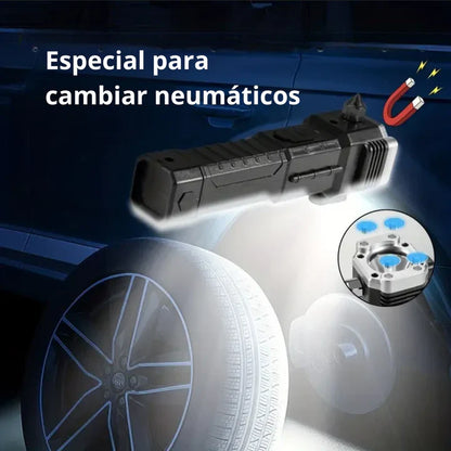 LINTERNA MARTILLO 6 EN 1 + REGALO LENTES